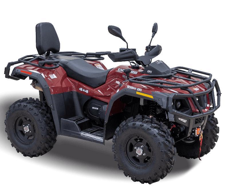 Квадроцикл HISUN 550ATV Limited комплектация Бордовый