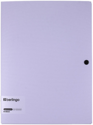 Папка-конверт пластиковая на кнопке Berlingo Instinct А4 толщина пластика 0,6 мм, лавандовая - фото 2 - id-p227302360