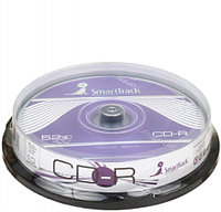 Компакт-диск CD-R Smart Track 52x, 10 шт., в тубе