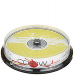 Компакт-диск CD-RW SmartTrack 4-12x, 10 шт., в тубе