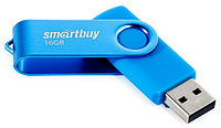 Флеш-накопитель SmartBuy Twist 16 Gb, корпус синий