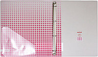Папка пластиковая на 4-х кольцах Berlingo с рисунком толщина пластика 0,6 мм, Squares