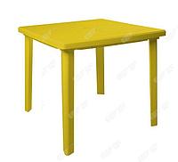 СПГ Стол квадратный 800*800*710мм желтый (130-0019) СПГ