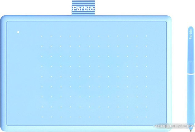Графический планшет Parblo Ninos N4 (голубой), фото 2