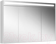 Шкаф с зеркалом для ванной Belux Неман ВШ 120