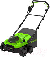 Аэратор-скарификатор для газона Greenworks GD40SC38II 40В