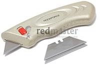 Нож универсальный в металлическом корпусе с запасными лезвиями 3шт Rock FORCE RF-5055P42