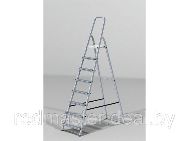 Лестница-стремянка алюминиевая 169 см, 8 ступеней, 5.4кг STARTUL ST9940-08 - фото 1 - id-p224403321
