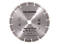 Алмазный круг отрезной 230х22.23 мм. Hard Materials (лазер) HILBERG HM106