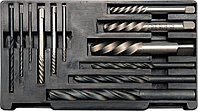 Сверла по металлу для извлечения обломанных болтов (набор 12пр) YATO YT-0591