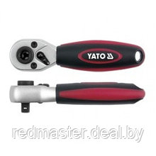 Ключ трещоточный для головок 1/4" Т72 YATO YT-0331