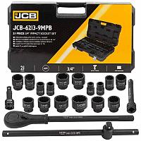 Набор инструментов ударных 21пр. 3/4" 12гр. (17-50мм) JCB JCB-6213-9MPB