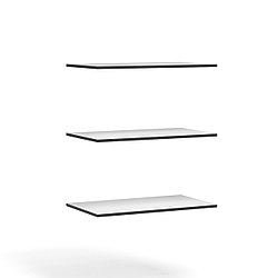 Шкаф 2д Доп полки (3шт) Антрацит/Белый Система Чикаго