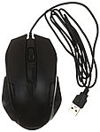 Мышь компьютерная Smartbuy One SBM-210 USB, проводная, черная