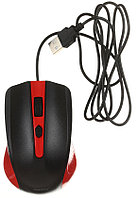 Мышь компьютерная Smartbuy One SBM-352 USB, проводная, черно-красная