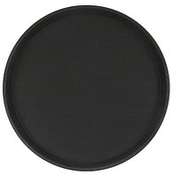 Поднос прорезиненный круглый диаметром 35см, 40 см