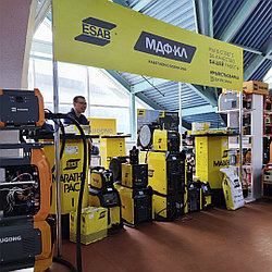 Сварочные материалы и оборудование ESAB на выставке СВАРКА и РЕЗКА 2024 в Минске
