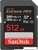 Карта памяти SanDisk Extreme PRO SDXC SDSDXEP-512G-GN4IN 512GB