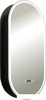 Silver Mirrors Шкаф с зеркалом Soho-Black 500x1000 LED-00002612
