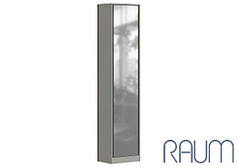 Шкаф торцевой RAUM ШК-003 - Шиншилла Серая/Дуб Бурбон (МК Стиль)