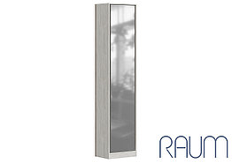 Шкаф торцевой RAUM ШК-003 - Камень Шелковый/Дуб Эвок Окаменелый (МК Стиль)