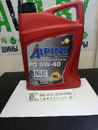 Моторное масло Alpine PD Pumpe-Duse 5W-40 4л
