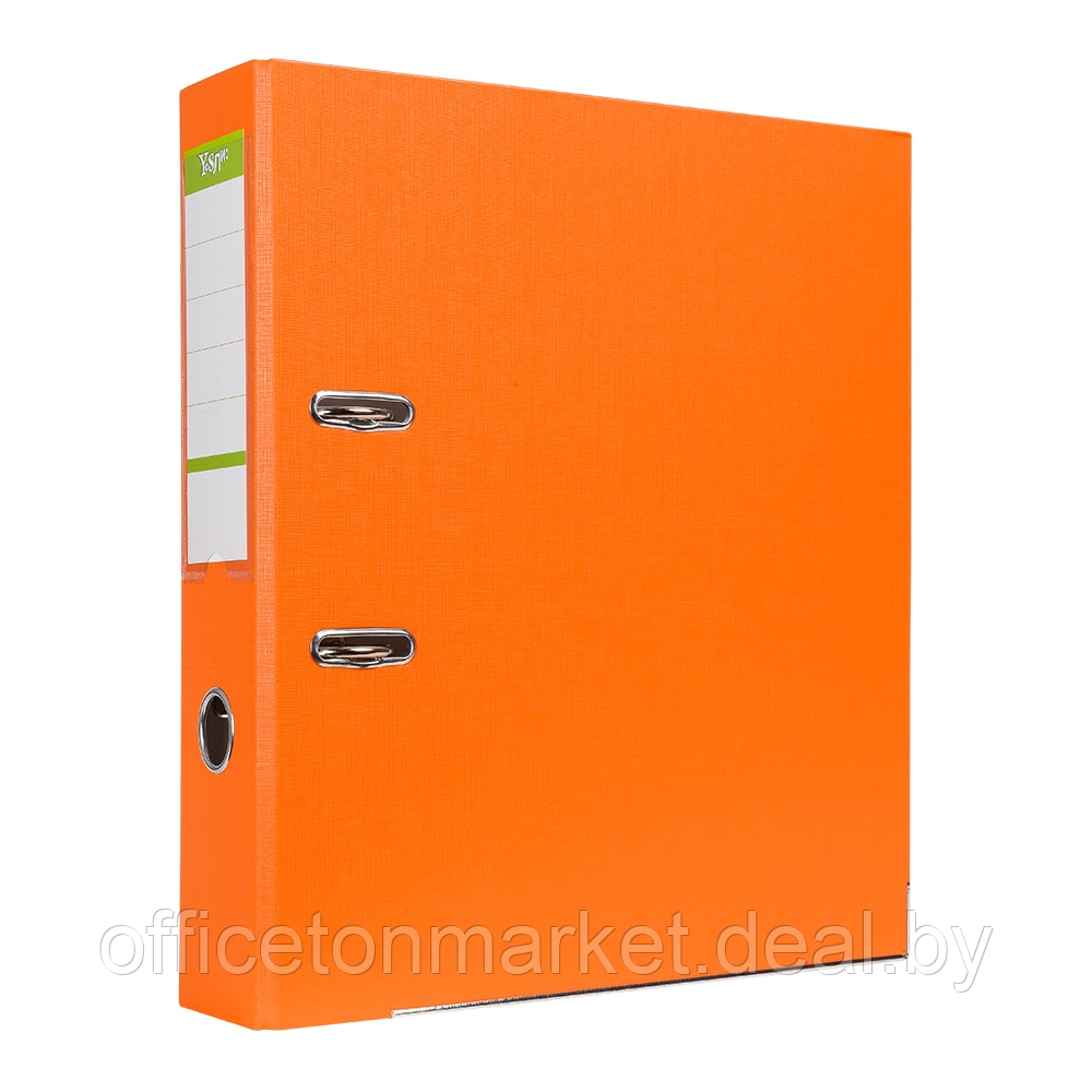 Папка-регистратор "Yesли: ПВХ ЭКО", A4, 50 мм, оранжевый - фото 1 - id-p167091993