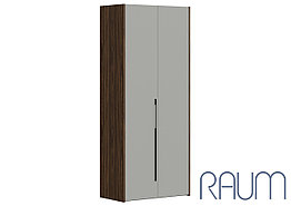Шкаф-купе RAUM ШК-001 (двери слева) - Шиншилла Серая/Дуб Бурбон (МК Стиль)