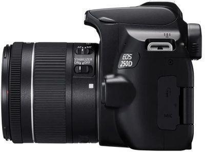 Зеркальный фотоаппарат Canon EOS 250D kit ( EF-S 18-55mm f/3.5-5.6 IS III), черный - фото 5 - id-p226075082
