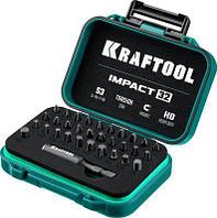 Набор бит Kraftool IMPACT-32, универсальные, 32шт [26066-h32]