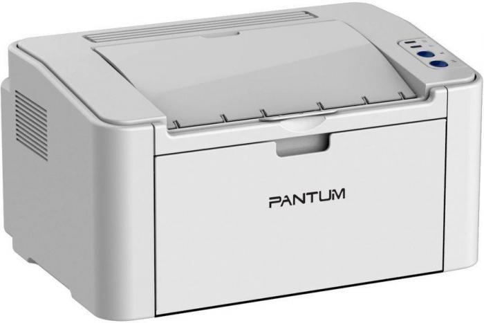 Принтер лазерный Pantum P2506W черно-белая печать, A4, цвет серый - фото 3 - id-p226680696