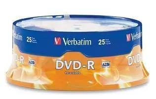 Оптический диск DVD-R Verbatim 4.7ГБ 16x, 25шт., wagon wheel [43730] - фото 3 - id-p227300285