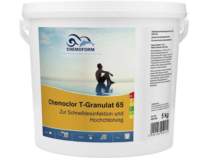 Средство дезинфекции Chemoform Кемохлор Т-65 гранулированный 5kg 0501005 - фото 1 - id-p227322687
