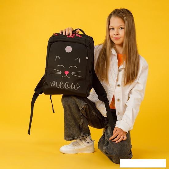 Школьный рюкзак Grizzly RG-366-4 (черный) - фото 2 - id-p227322737