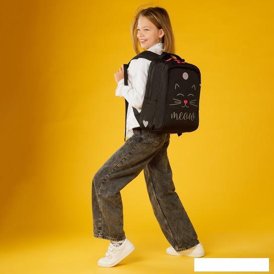 Школьный рюкзак Grizzly RG-366-4 (черный) - фото 5 - id-p227322737