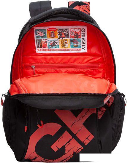 Школьный рюкзак Grizzly RU-423-14 (красный) - фото 5 - id-p227322739