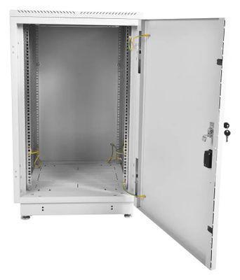 Шкаф коммутационный ЦМО ШТК-М-22.6.6-3ААА напольный, металлическая передняя дверь, 22U, 600x1140x600 мм - фото 2 - id-p227166512