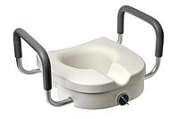 Сиденье-насадка для унитаза со съемными поручнями (Toilet seat cover), Bradex KZ 0932