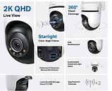 Камера видеонаблюдения IP TP-LINK Tapo C520WS, 1440p, 3.18 мм, белый, фото 2