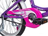 Детский велосипед Novatrack Angel 20 (фиолетовый/розовый, 2019), фото 6
