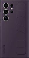 Чехол (клип-кейс) Samsung Standing Grip Case S24 Ultra, для Samsung Galaxy S24 Ultra, темно-фиолетовый