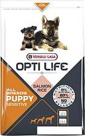 Сухой корм для собак Versele Laga Opti Life Puppy Sensitive All Breeds с лососем и рисом 12.5 кг