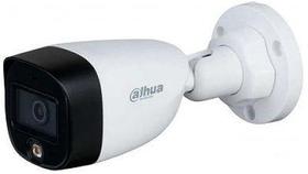Камера видеонаблюдения аналоговая Dahua DH-HAC-HFW1209CLP-LED-0360B-S2, 1080p, 3.6 мм, белый