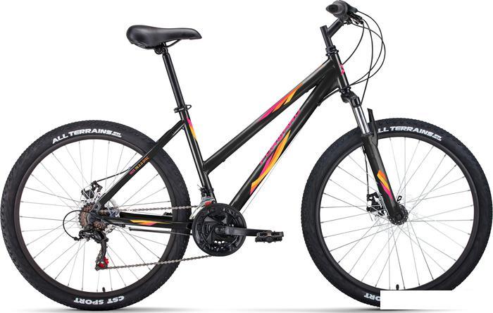 Велосипед Forward Iris 26 2.0 D 2022 (черный/розовый) - фото 1 - id-p227213420