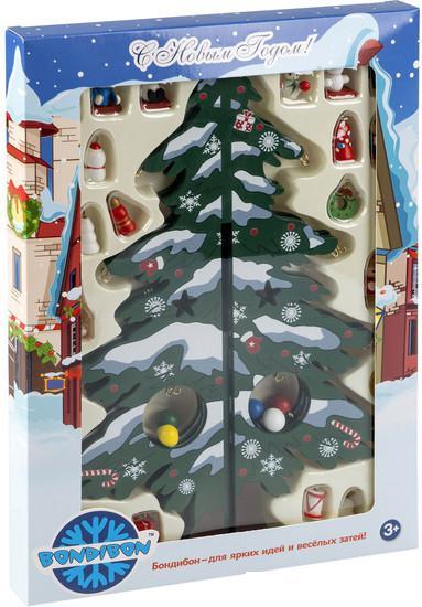 Набор для создания поделок/игрушек Bondibon Новогодний. Деревянная елочка ВВ5998 - фото 1 - id-p227213509