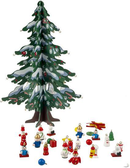 Набор для создания поделок/игрушек Bondibon Новогодний. Деревянная елочка ВВ5998 - фото 3 - id-p227213509