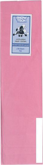 Набор бумаги для папильоток Show Tech Rice Paper 65STE006 (100 шт, розовый) - фото 2 - id-p227213571