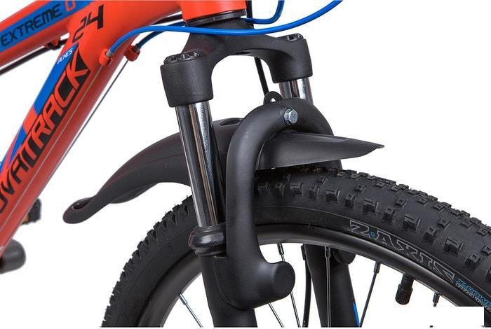 Велосипед Novatrack Extreme 24 р.13 (оранжевый, 2019) - фото 2 - id-p227213626