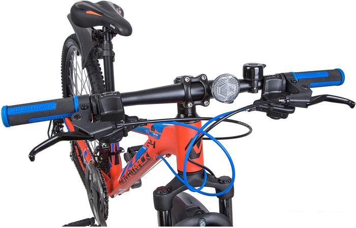 Велосипед Novatrack Extreme 24 р.13 (оранжевый, 2019) - фото 3 - id-p227213626