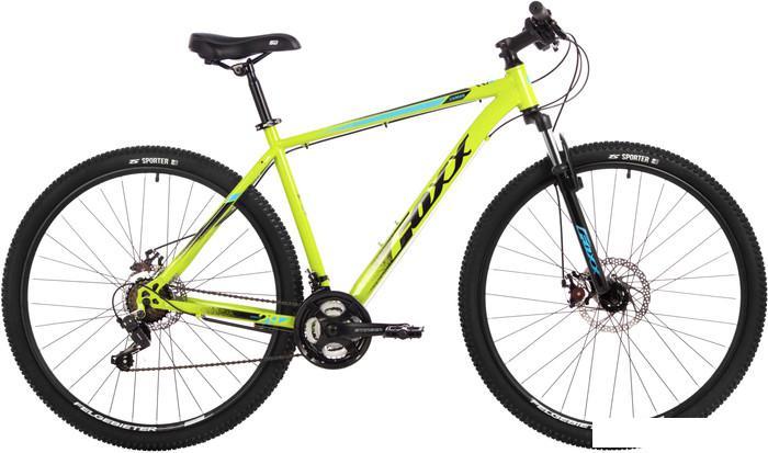 Велосипед Foxx Caiman 29 р.18 2024 (кислотно-зеленый)